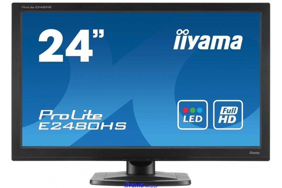 Monitor Iiyama E2480HS-B2 23.6inch, TN, Full HD, HDMI, Speakers