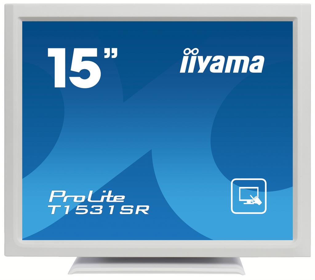 Monitor IIyama T1531SR-W3 15inch, TN touchscreen, 1024x768, D-Sub/DVI, speakers