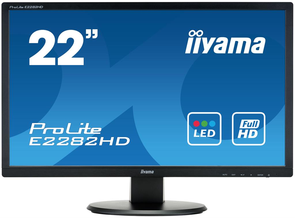 Monitor Iiyama E2282HD 21.5inch, TN, Full HD, VGA/DVI-D