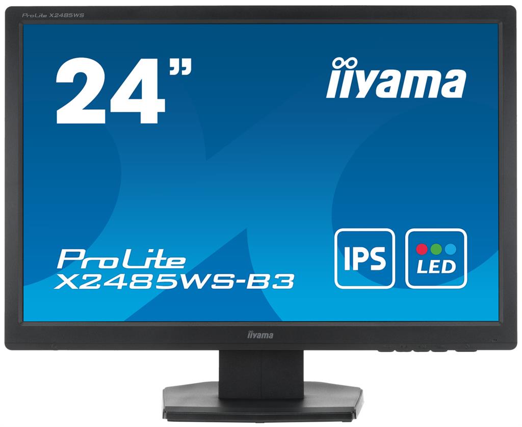 Monitor Iiyama X2485WS 24inch, IPS, DVI/DP/VGA, speakers