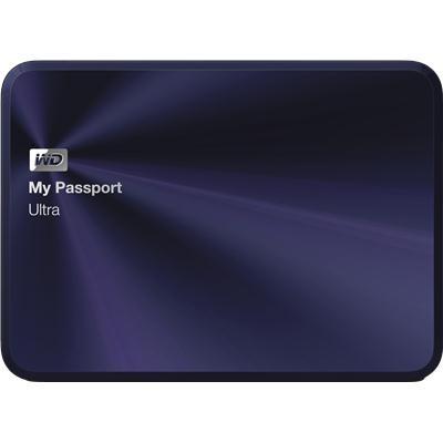WD My Passport Ultra Metal Edition 2.5'' externÃ­ HDD 1TB, USB 3.0, modro-ÄernÃ½