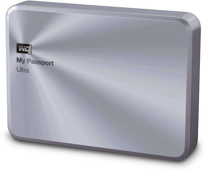 WD My Passport Ultra Metal Edition 2.5'' externÃ­ HDD 1TB, USB 3.0, stÅÃ­brnÃ½
