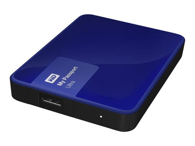 WD My Passport Ultra 2.5'' ext. HDD 3TB, USB 3.0, modrÃ½