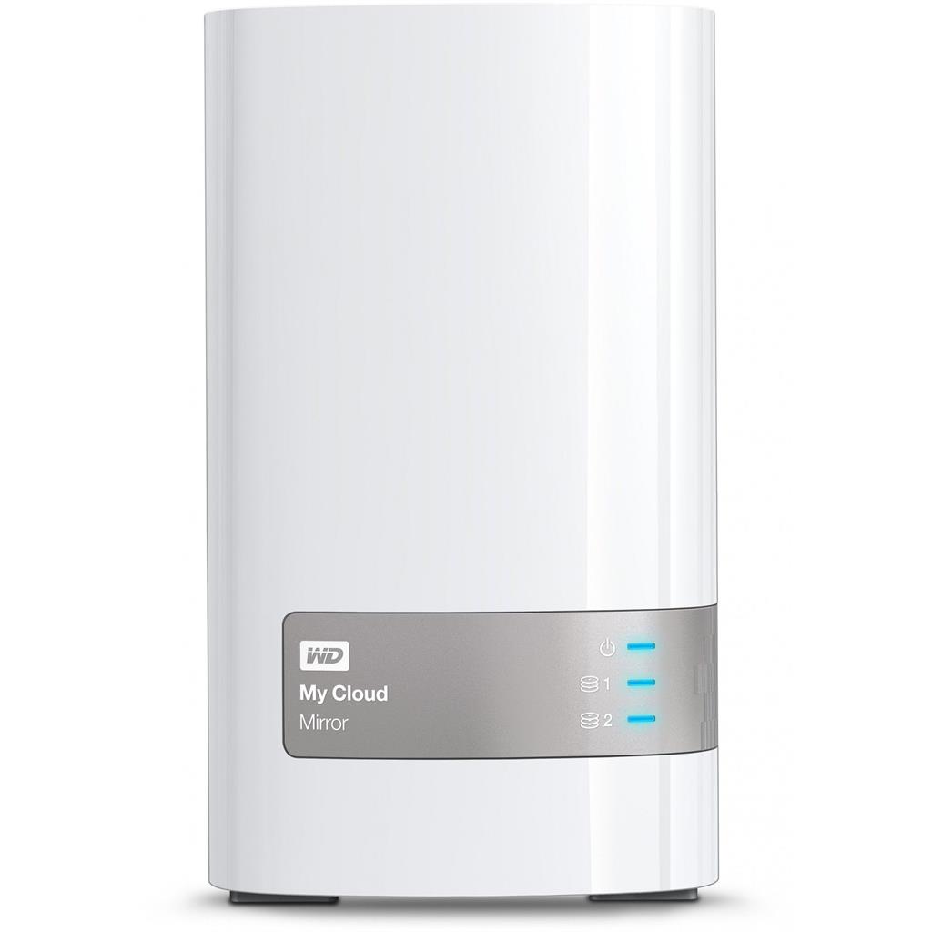WD My Cloud 4TB (2x2TB) Mirror Personal Cloud Storage LAN RAID, USB 3.0