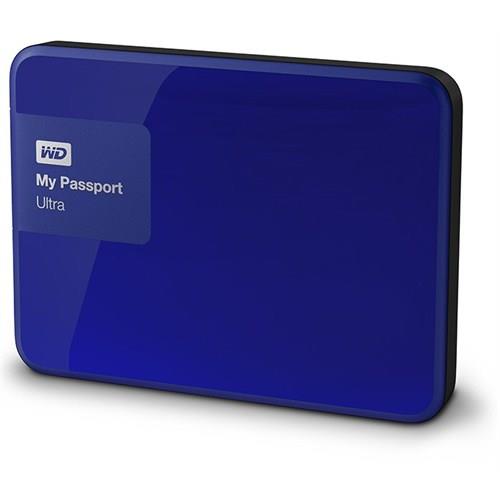 WD My Passport Ultra 2.5'' externÃ­ HDD 4TB, USB 3.0, modrÃ½