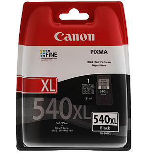 Inkoust Canon ÄernÃ½ | PG540 XL (PG-540 XL) | 21ml | MG2150/3150/MX375/435/515