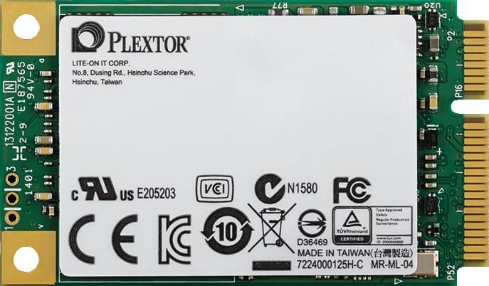 Plextor SSD M6M 128GB mSATA III, JEDEC MO-300, 3.3V (ÄtenÃ­/zÃ¡pis: 520/340MB/s)