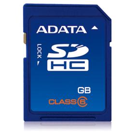 ADATA SDHC karta 16GB Turbo series Class 6