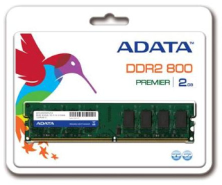 ADATA 2GB 800MHz DDR2 CL5 DIMM 1.8V