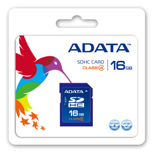 ADATA SDHC karta 16GB Turbo series Class 4