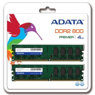 ADATA 2x2GB 800MHz DDR2 CL5 DIMM 1.8V