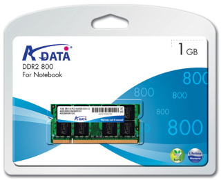 ADATA 1GB 800MHz DDR2 CL6 SODIMM