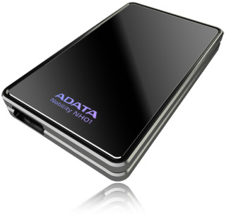 ADATA NH01 750GB 2.5'' externÃ­ HDD, USB 3.0,5400RPM, 88MB/s; 81MB/s, ÄernÃ½