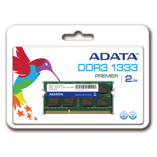 ADATA 2GB 1333MHz DDR3 CL9 SODIMM 1.5 V - Retail