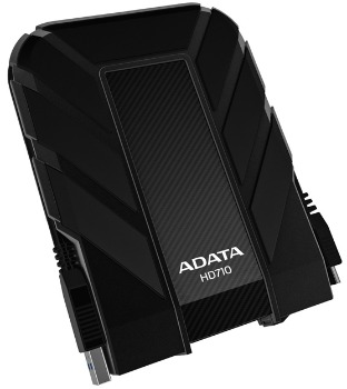 ADATA HD710 DashDriveâ¢ Durable 1TB ext. HDD, USB3.0, water/shock proof, ÄernÃ½