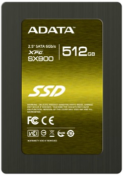 ADATA SSD XPG SX900 512GB 2.5'' SATA3, MLC (ÄtenÃ­:550MB/s:zÃ¡pis:520MB/s) 30K IOP