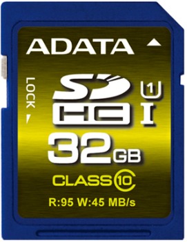 ADATA Premier Pro SDHC UHS-I U1 karta 32GB (95/45MB/s)