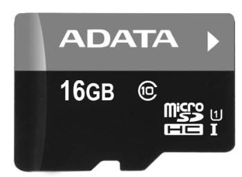 ADATA Premier micro SDHC karta 16GB UHS-I U1 Class 10