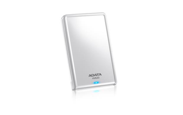 ADATA HV620 DashDrive 1TB ext. HDD 2.5'', USB 3.0, bÃ­lÃ½