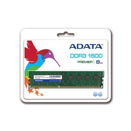 ADATA Premier 8GB 1600Mhz DDR3L CL11 U-DIMM 1.35 V