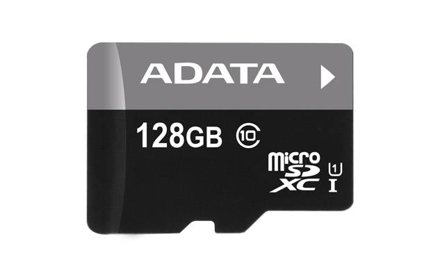 ADATA Premier micro SDXC karta 128GB UHS-I Class 10 + adaptÃ©r