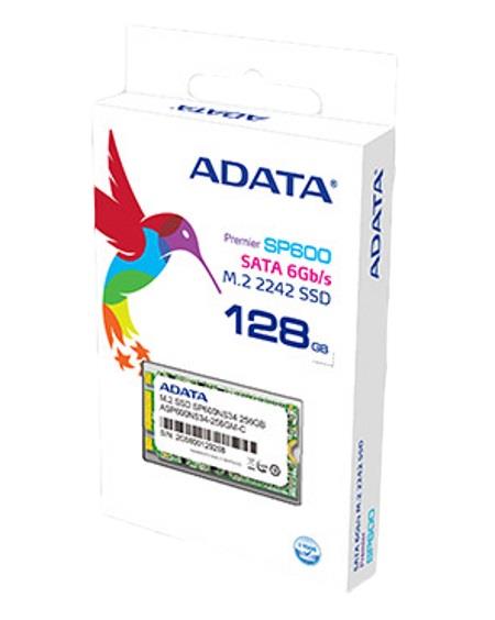 ADATA SSD Premier SP600NS 128GB M.2 2242 SATA3, (ÄtenÃ­/zÃ¡pis: 550/170MBs)