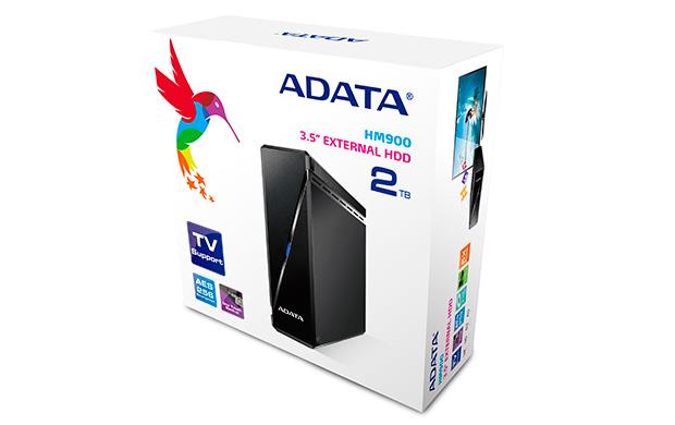 ADATA HM900 externÃ­ HDD 2TB, 3.5'', USB 3.0, ÄernÃ½