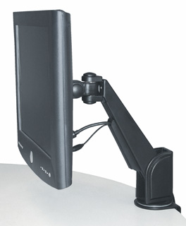 Arm for LCD monitors (desk) - black