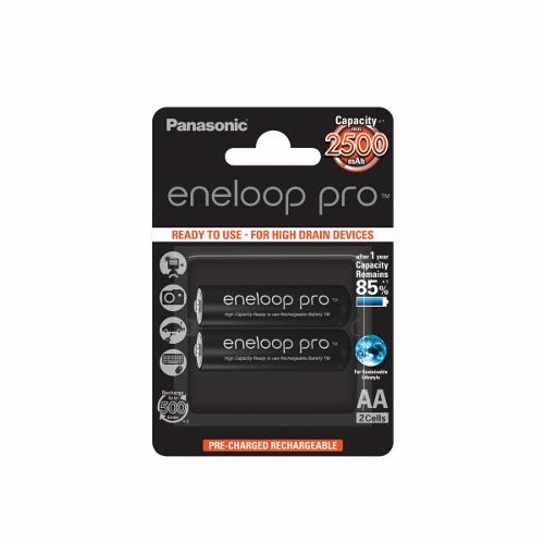 Panasonic Eneloop Pro R6/AA 2500mAh, 2 ks, Blister