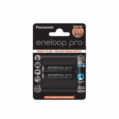 Panasonic Eneloop Pro R03/AAA 930mAh, 2 ks, Blister