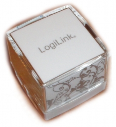 LOGILINK - HUB USB 2.0 4-portovÃ½ podsvÃ­cenÃ½ ''Kostka'' bÃ­lÃ½