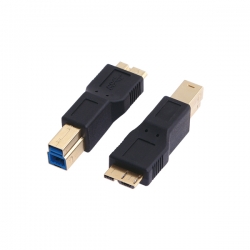 LOGILINK - AdaptÃ©r USB 3.0 B samec na USB 3.0 Micro-B samec