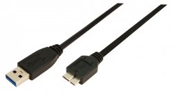 LOGILINK - DatovÃ½ kabel USB A / B-Micro 3,0 1 m