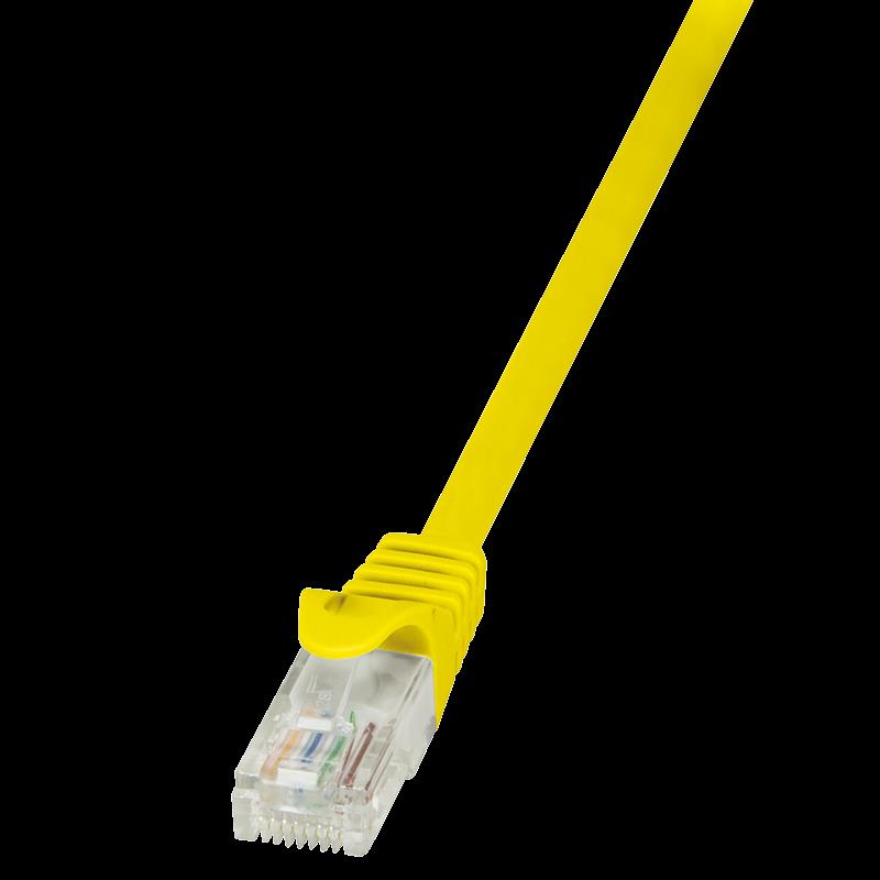 LOGILINK - Patch kabel CAT 5e UTP 0,25m Å¾lutÃ½