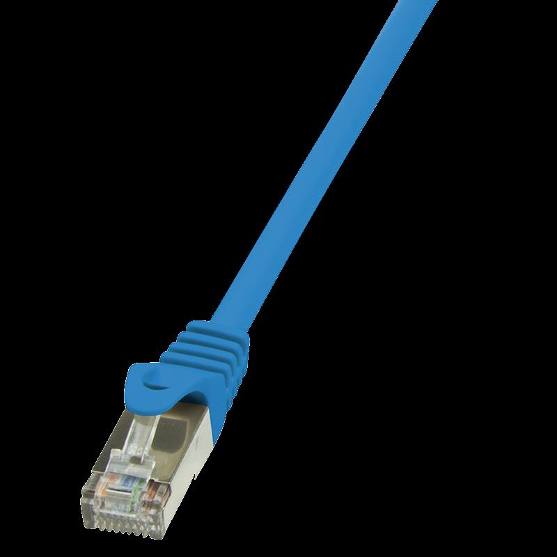 LOGILINK - Patch kabel Cat.5e F/UTP 0,25m modrÃ½