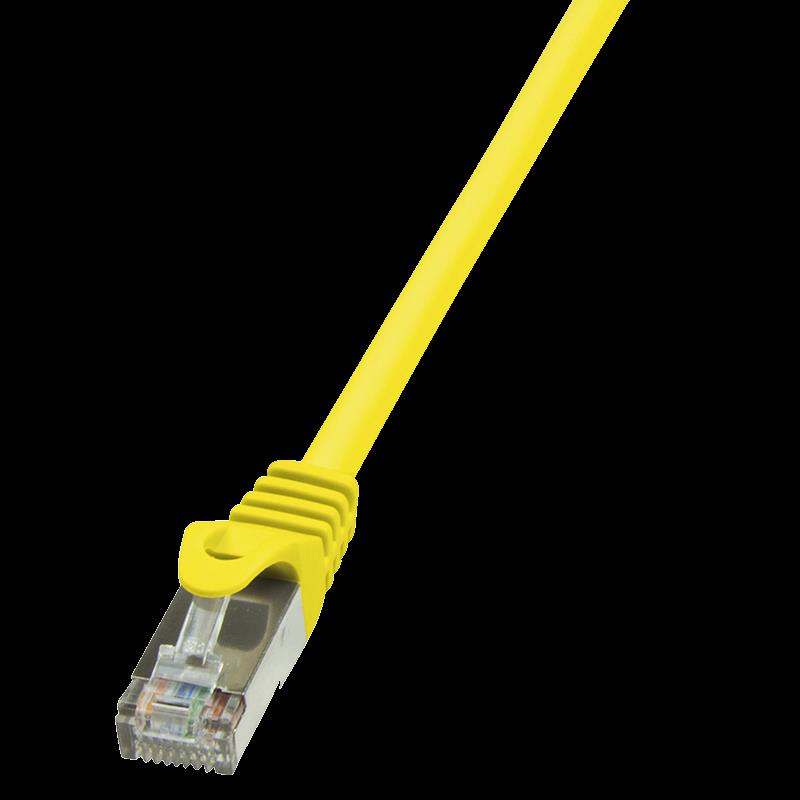 LOGILINK - Patch kabel Cat.5e F/UTP 0,25m Å¾lutÃ½
