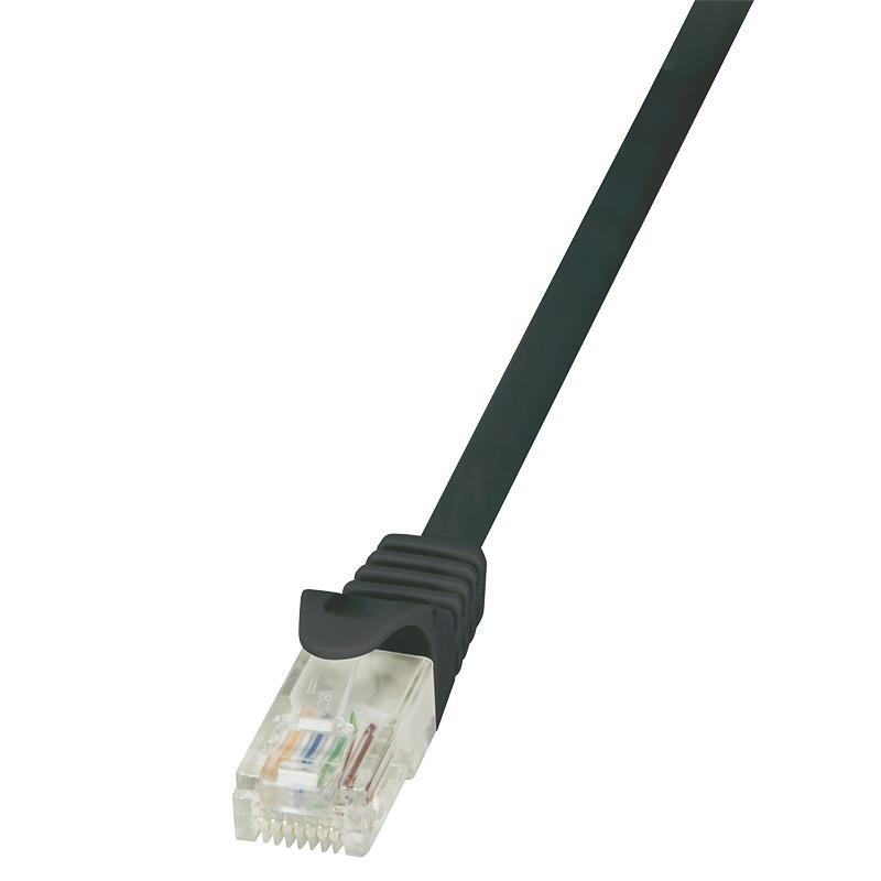 LOGILINK - Patch kabel Cat.6 U/UTP EconLine 0,25m ÄernÃ½