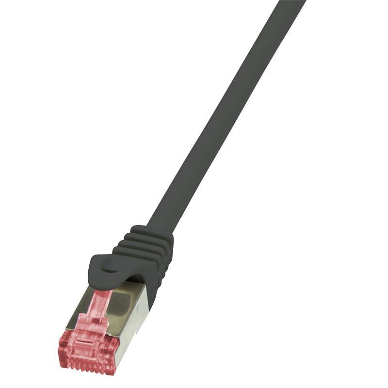 LOGILINK - Patch kabel Cat.6 S/FTP PIMF PrimeLine 0,5m ÄernÃ½