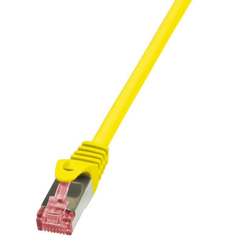 LOGILINK - Patch kabel Cat.6 S/FTP PIMF PrimeLine 0,5m Å¾lutÃ½