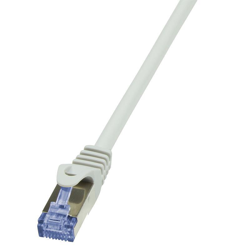 LOGILINK - Patch kabel Cat.6A 10G S/FTP PIMF PrimeLine 0,50m Å¡edÃ½