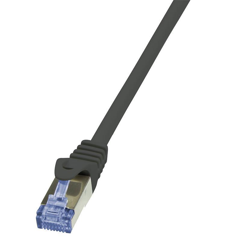 LOGILINK - Patch kabel Cat.6A 10G S/FTP PIMF PrimeLine 0,50m ÄernÃ½