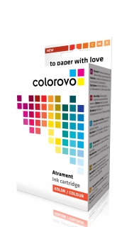 Inkoust COLOROVO 88-Y-XL | Yellow | 35 ml | HP 88 XL (C9393AE)