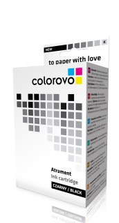 Inkoust COLOROVO 1281-BK | Black | 12 ml | Epson T1281