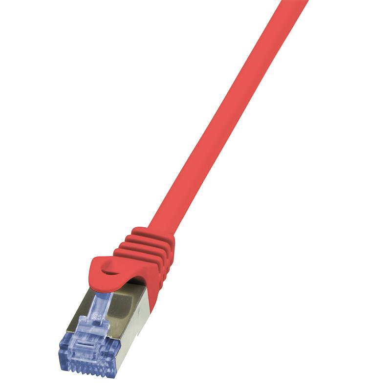 LOGILINK - Patch Cable Cat.6A 10G S/FTP PIMF PrimeLine ÄervenÃ½ 2m