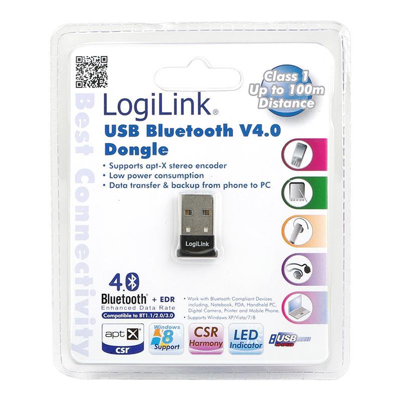 LOGILINK - Nano adaptÃ©r USB2.0 Bluetooth V4.0