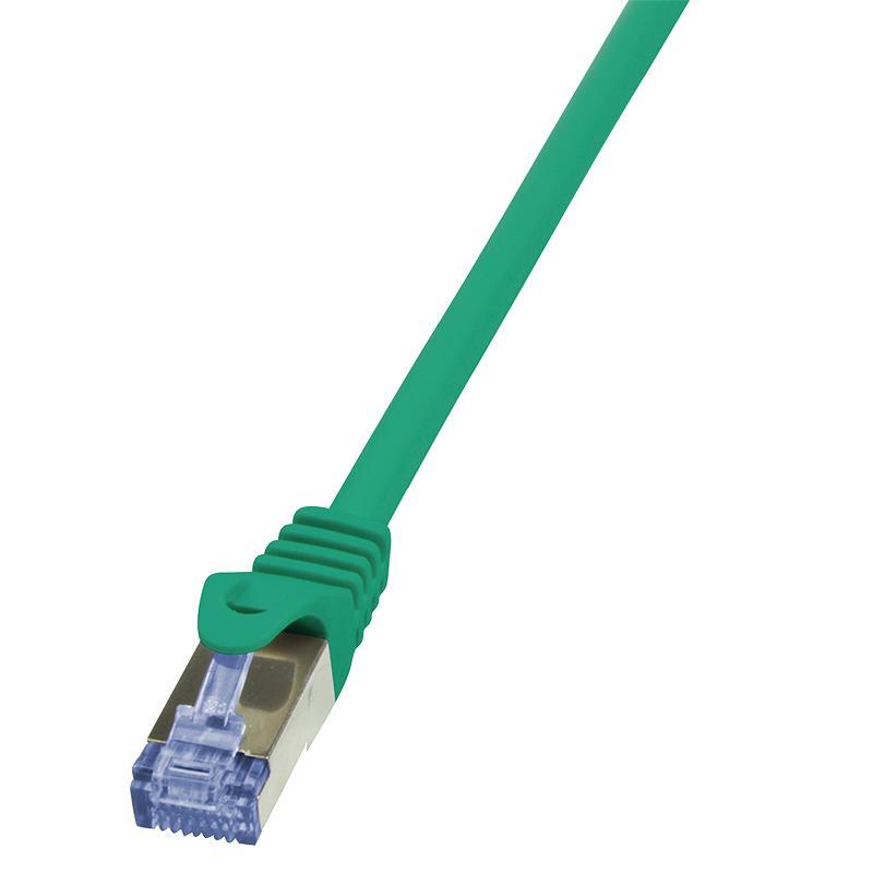 LOGILINK - Patch kabel Cat.6A 10G S/FTP PIMF PrimeLine zelenÃ½ 1,5m