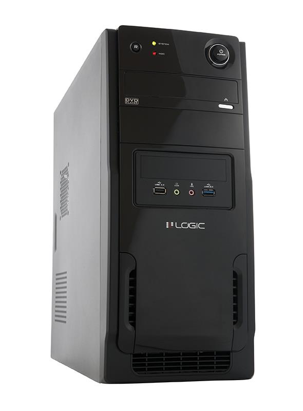 LOGIC PC skÅÃ­Å A11 Midi Tower, zdroj LOGIC 600W ATX PFC, USB 3.0