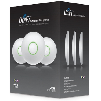 Ubiquiti UniFi Access Point LR 2.4 GHz, 802.11b/g/n, 300 Mbps, 28 dBm, 3 Pack