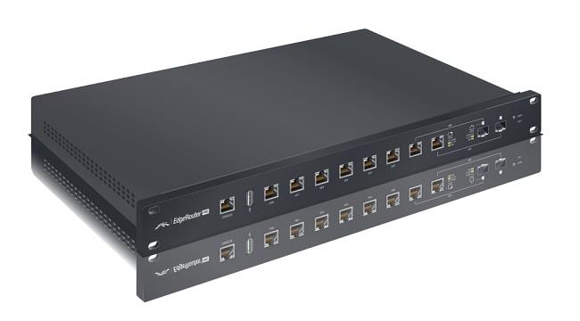 Ubiquiti EdgeRouter ERPro-8 - 8x10/100/1000Mbps Routing ports, 2xSFP Combo ports