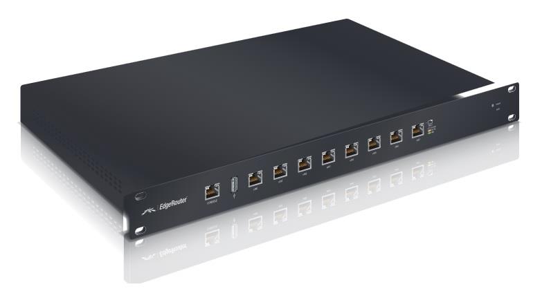 Ubiquiti EdgeRouter ER-8 - 8x10/100/1000Mbps Advanced Router, Rack 19"